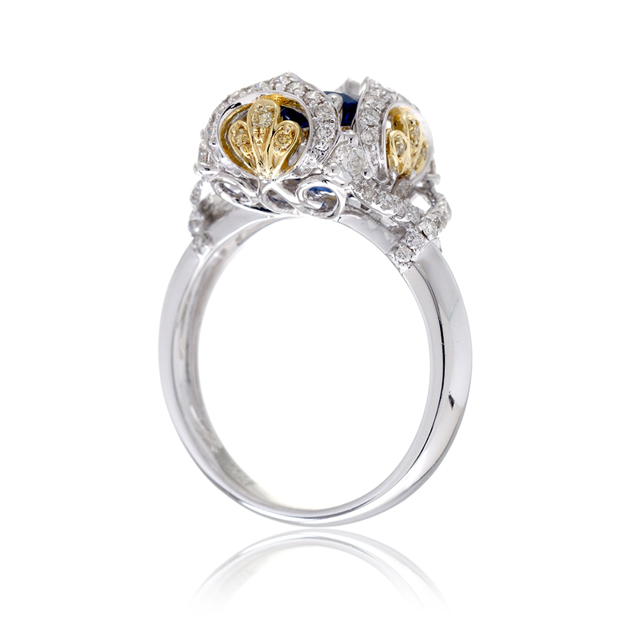 The Beatrice Sapphire & Diamond Ring