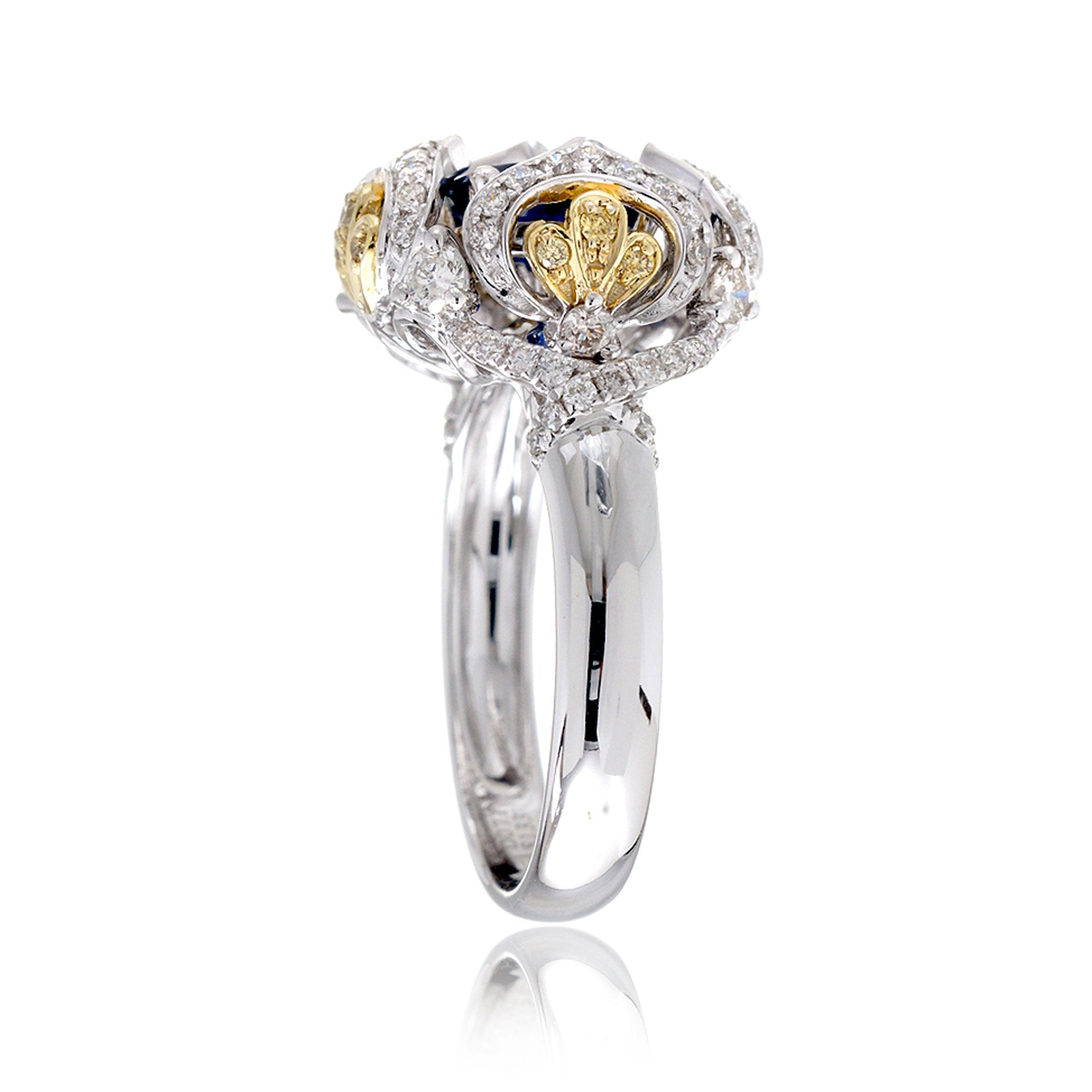 The Beatrice Sapphire & Diamond Ring