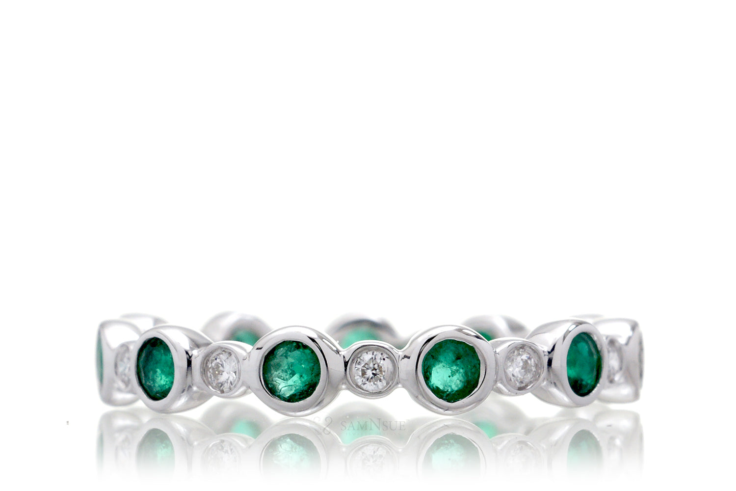 The Lucinda Round Eternity Bands