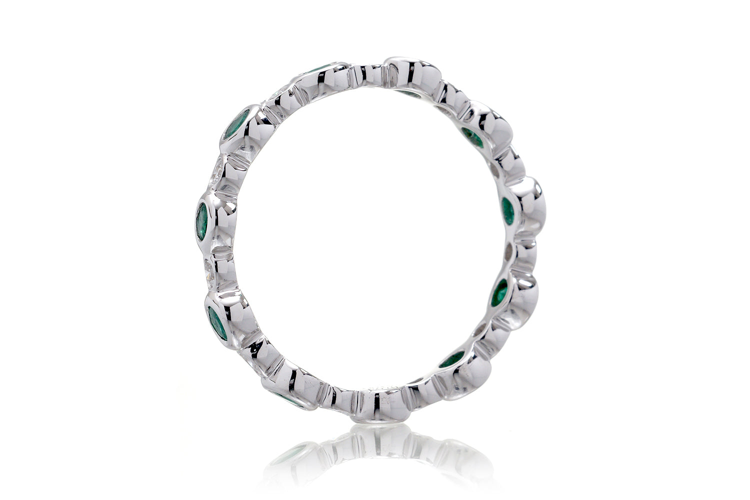 The Lucinda Round Eternity Bands