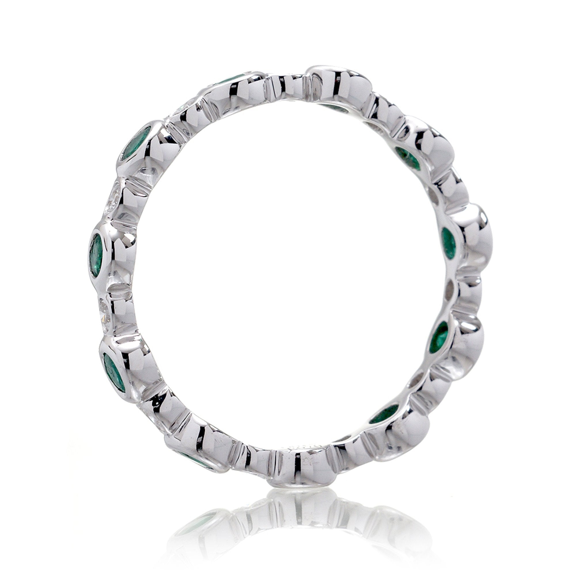 The Lucinda Round Eternity Bands
