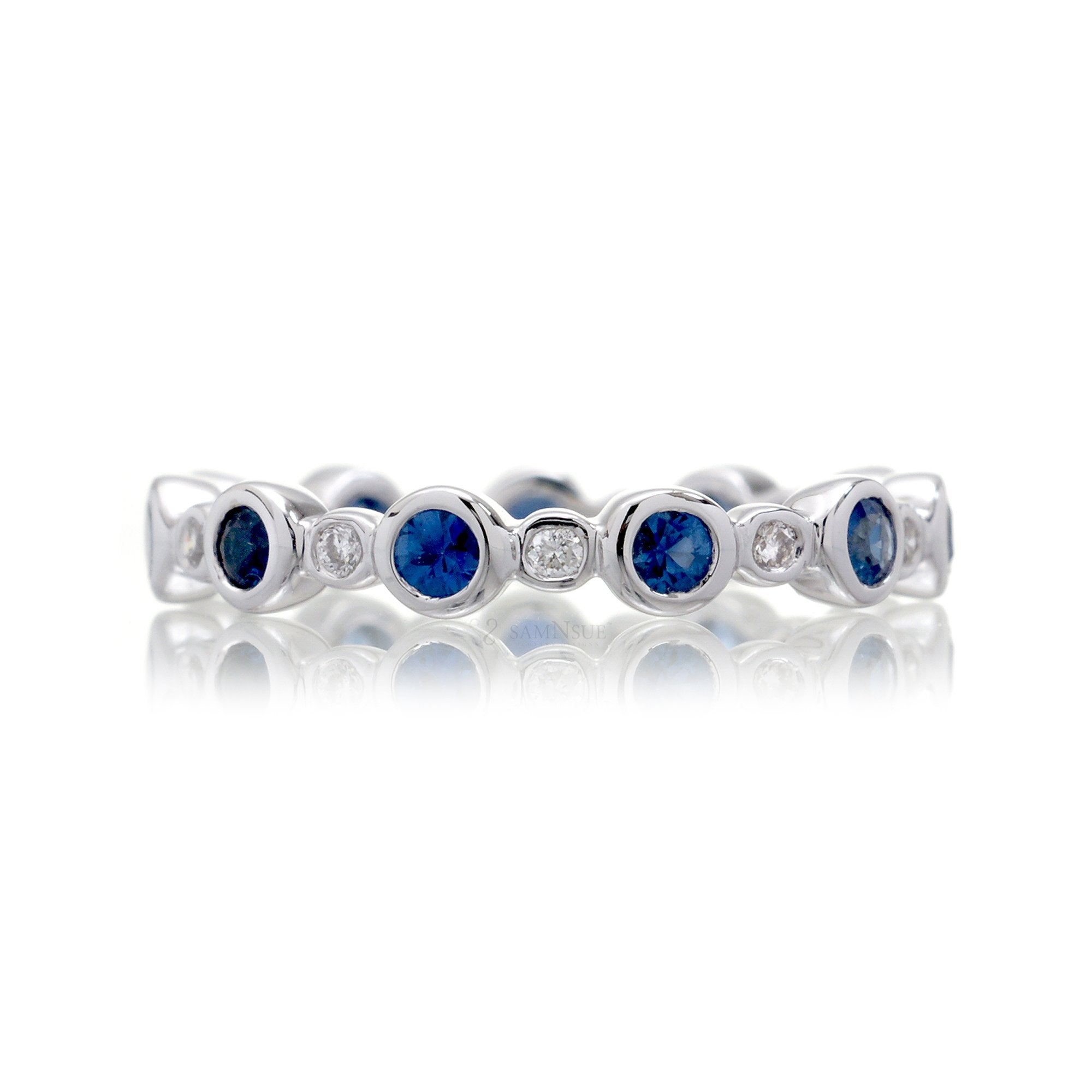 The Lucinda Round Eternity Bands