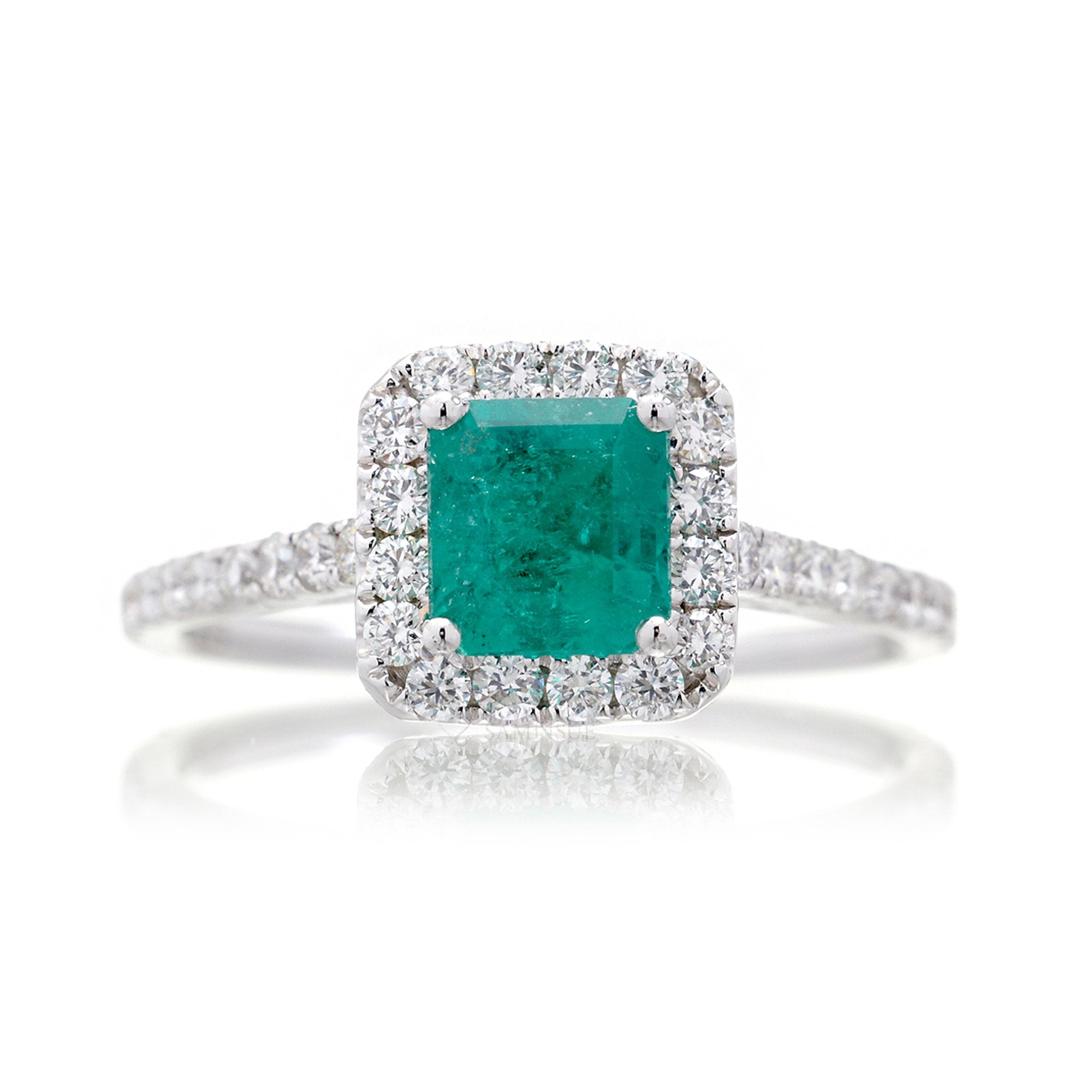 The Gwen Step Cut Emerald (1.36 ct. tw.)