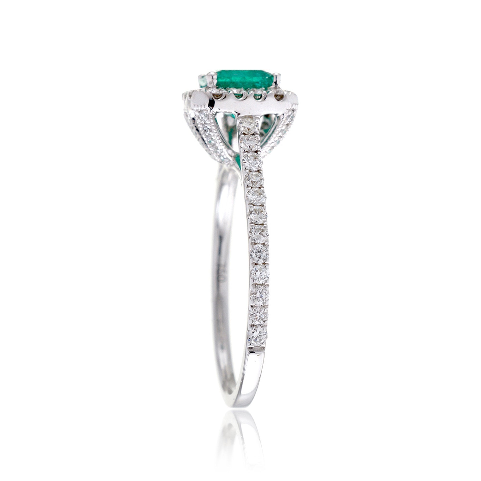 The Gwen Step Cut Emerald (1.36 ct. tw.)