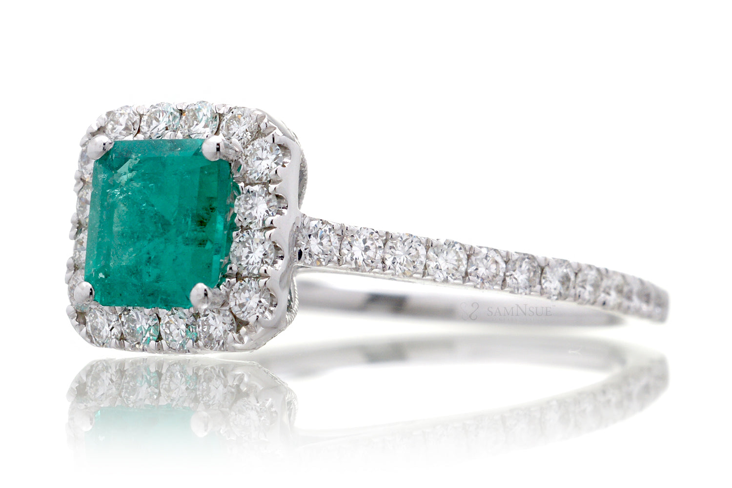 The Gwen Step Cut Emerald (1.36 ct. tw.)