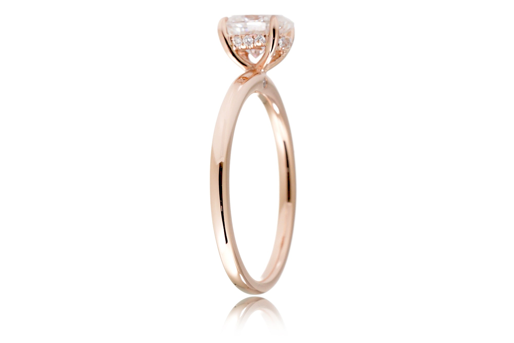 The Lucy Oval Diamond Ring (Lab-Grown)