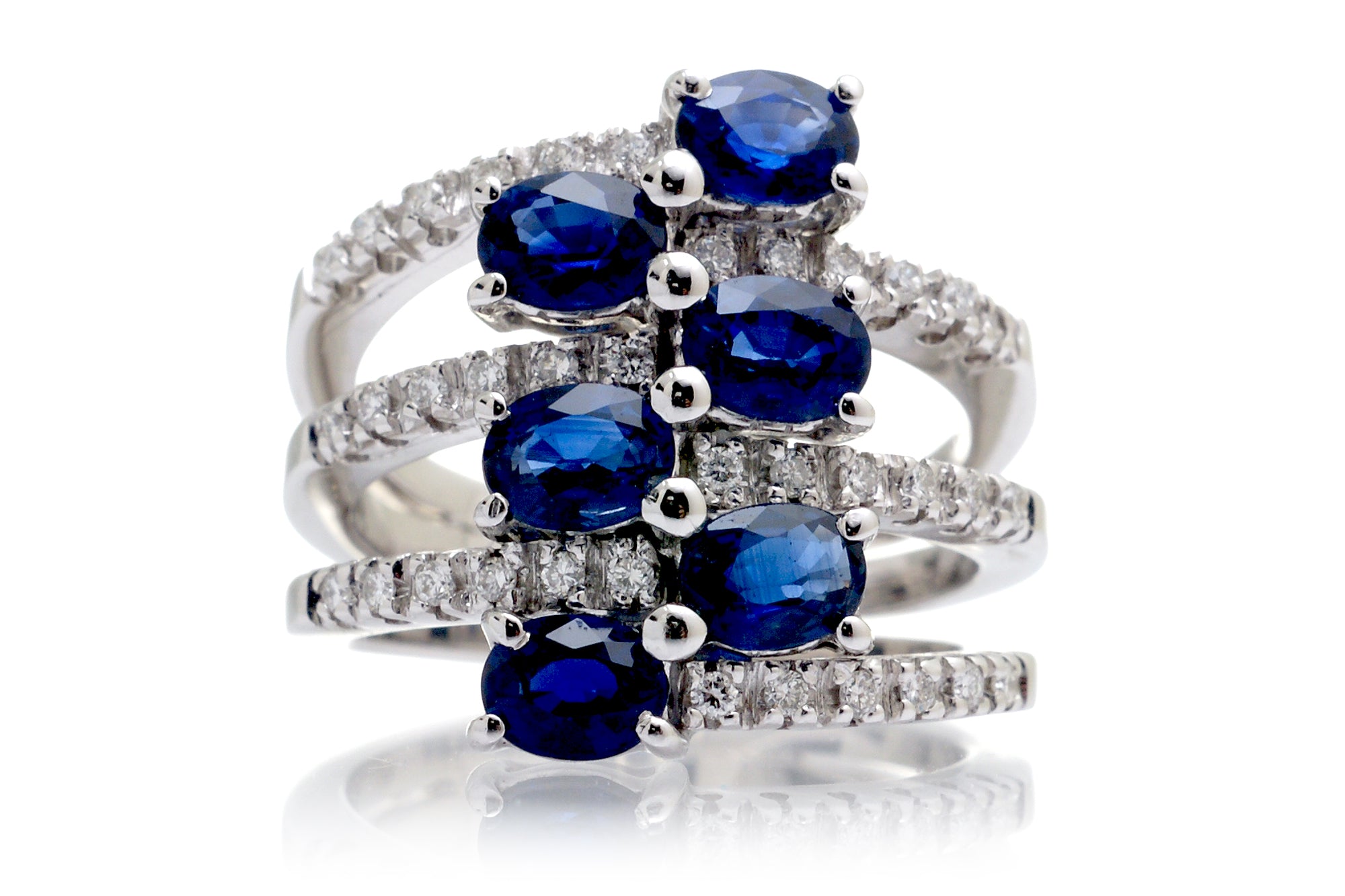 The Madison Oval Sapphire Ring