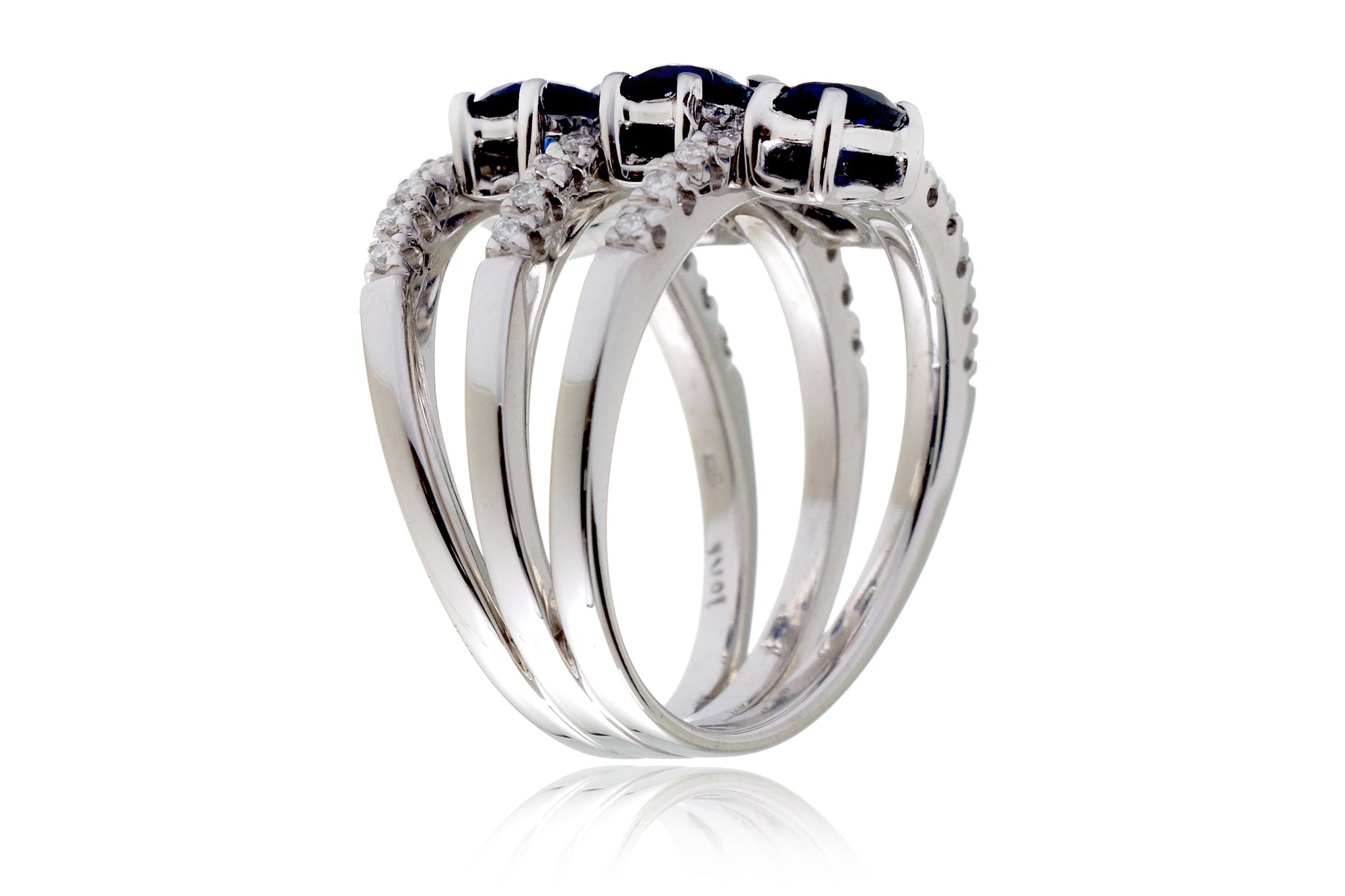 The Madison Oval Sapphire Ring