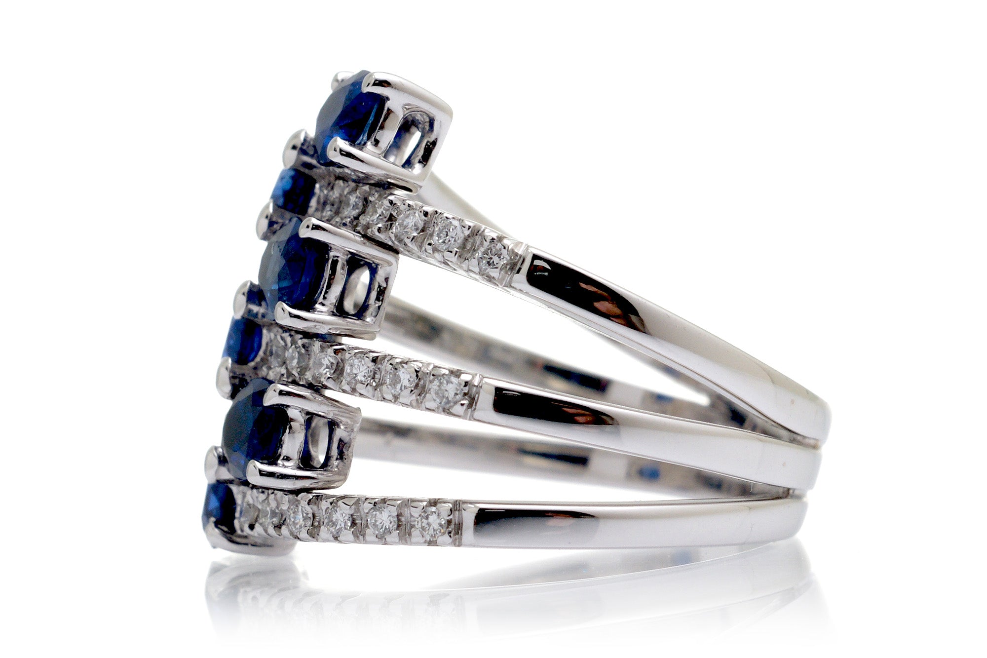 The Madison Oval Sapphire Ring