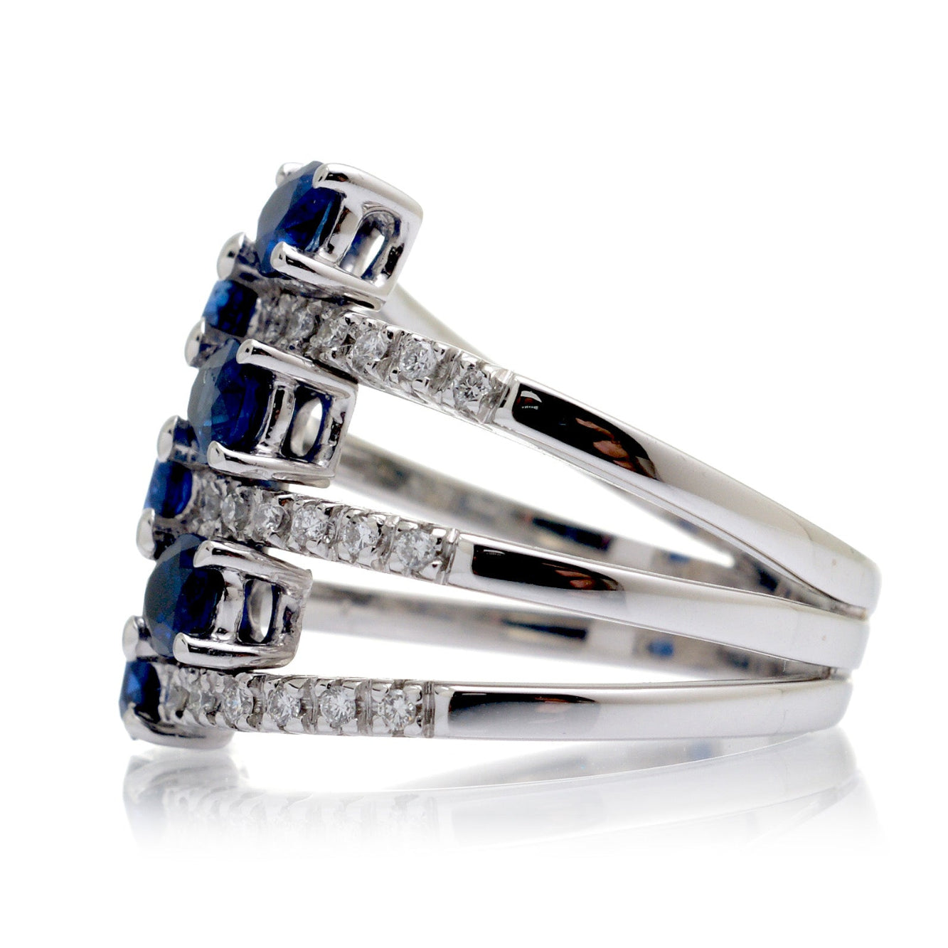 The Madison Oval Sapphire Ring
