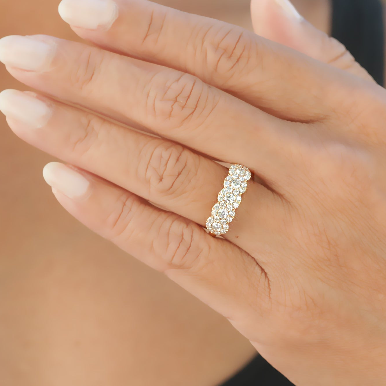 The Lana Diamond Wedding Anniversary Band