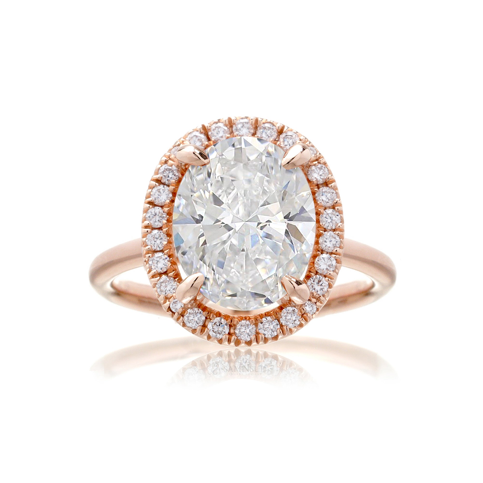 The Drenched Oval Diamond (Lab-Grown)