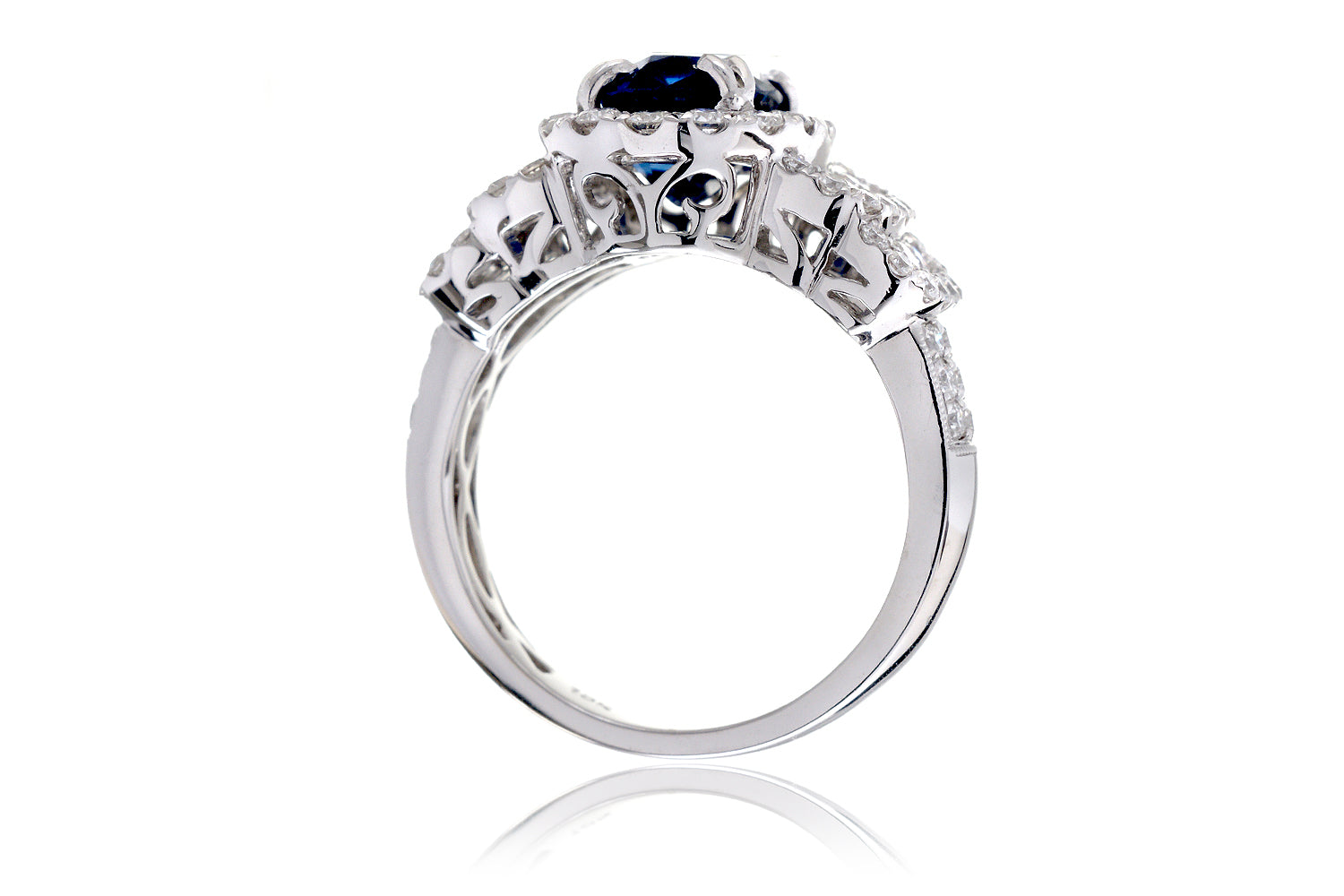 The Thelma Oval Sapphire Ring