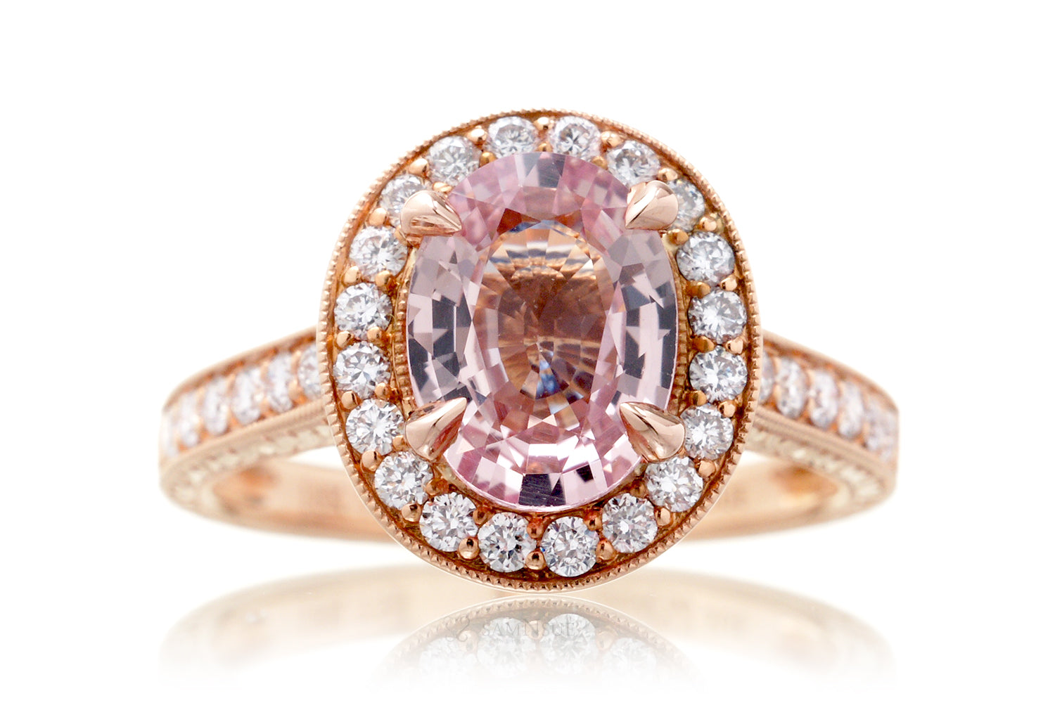 The Edith Oval Pink Sapphire (2.92 ct tw.)