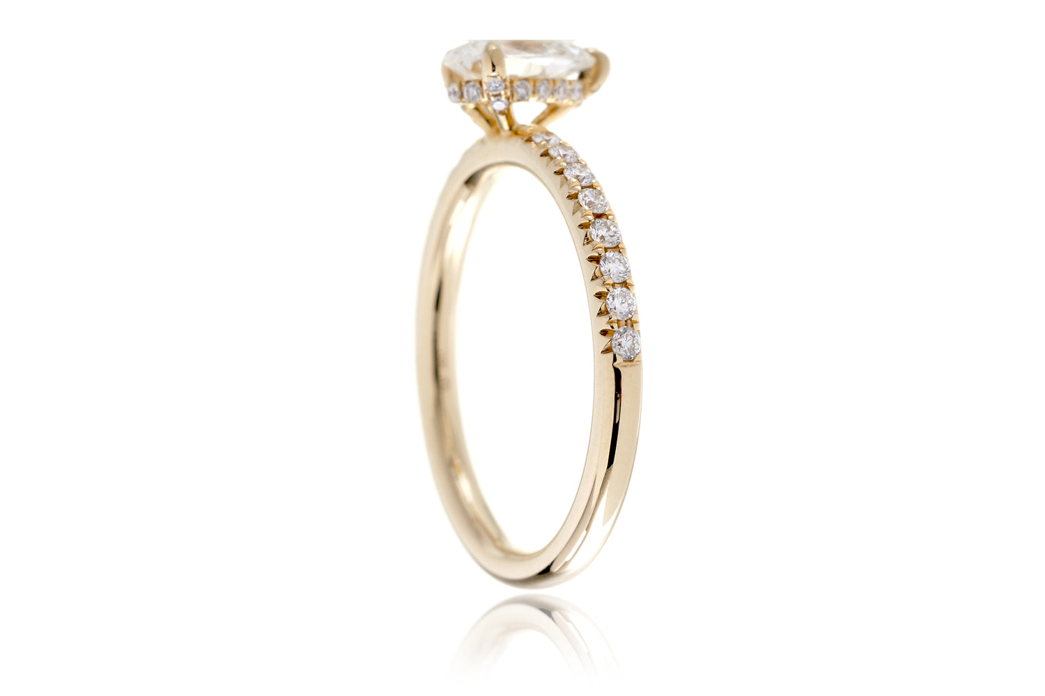 The Drenched Pear Diamond (3/4 ct t.w.)