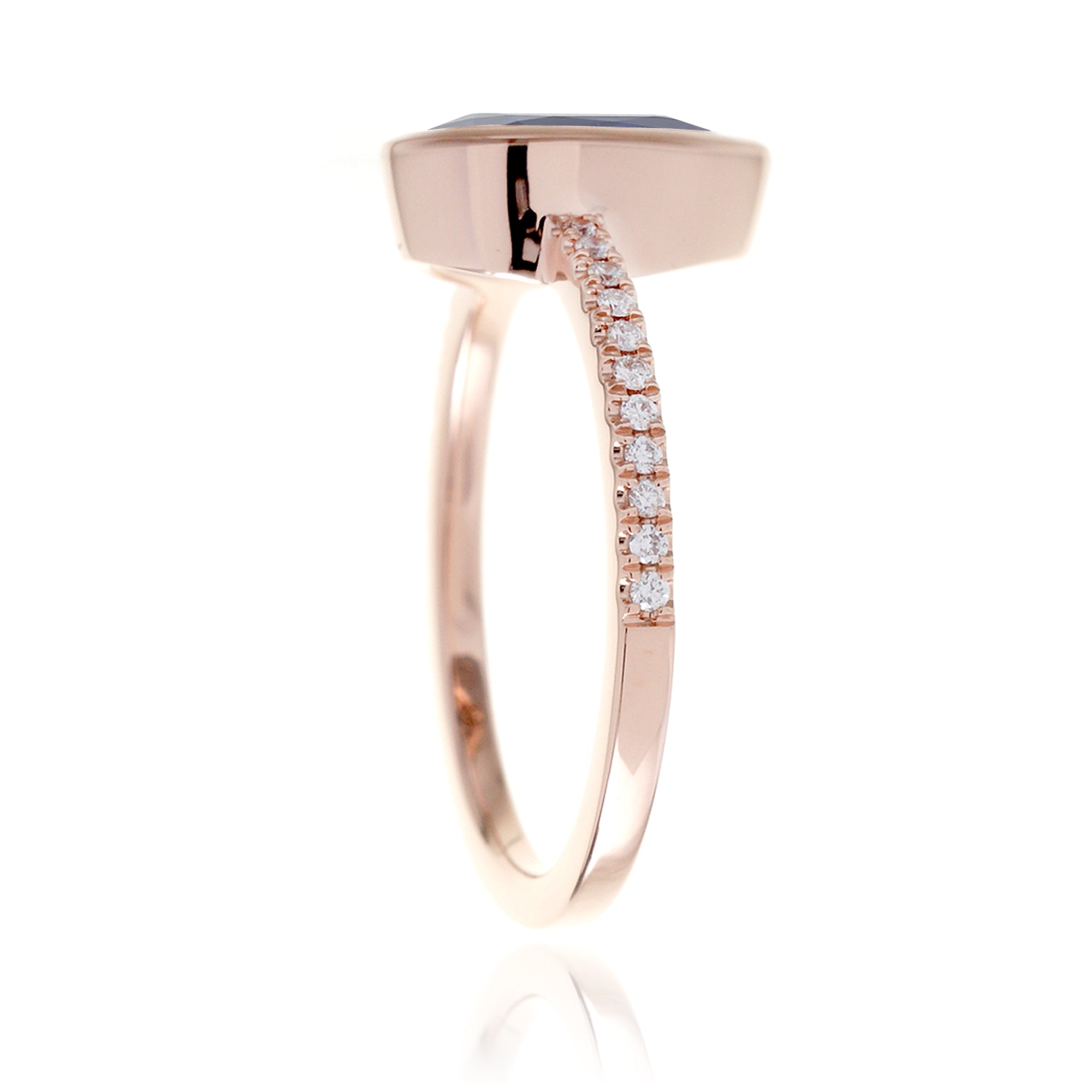 The Beverly Pear Aquamarine