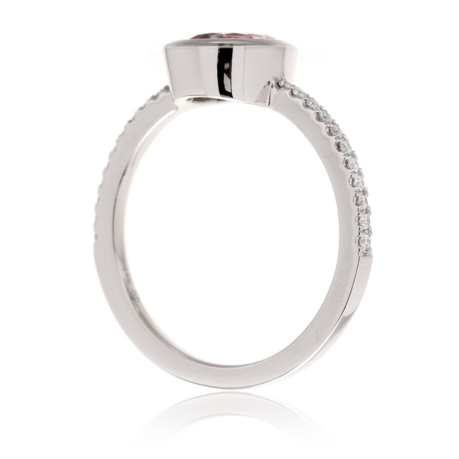 The Beverly Pear Morganite