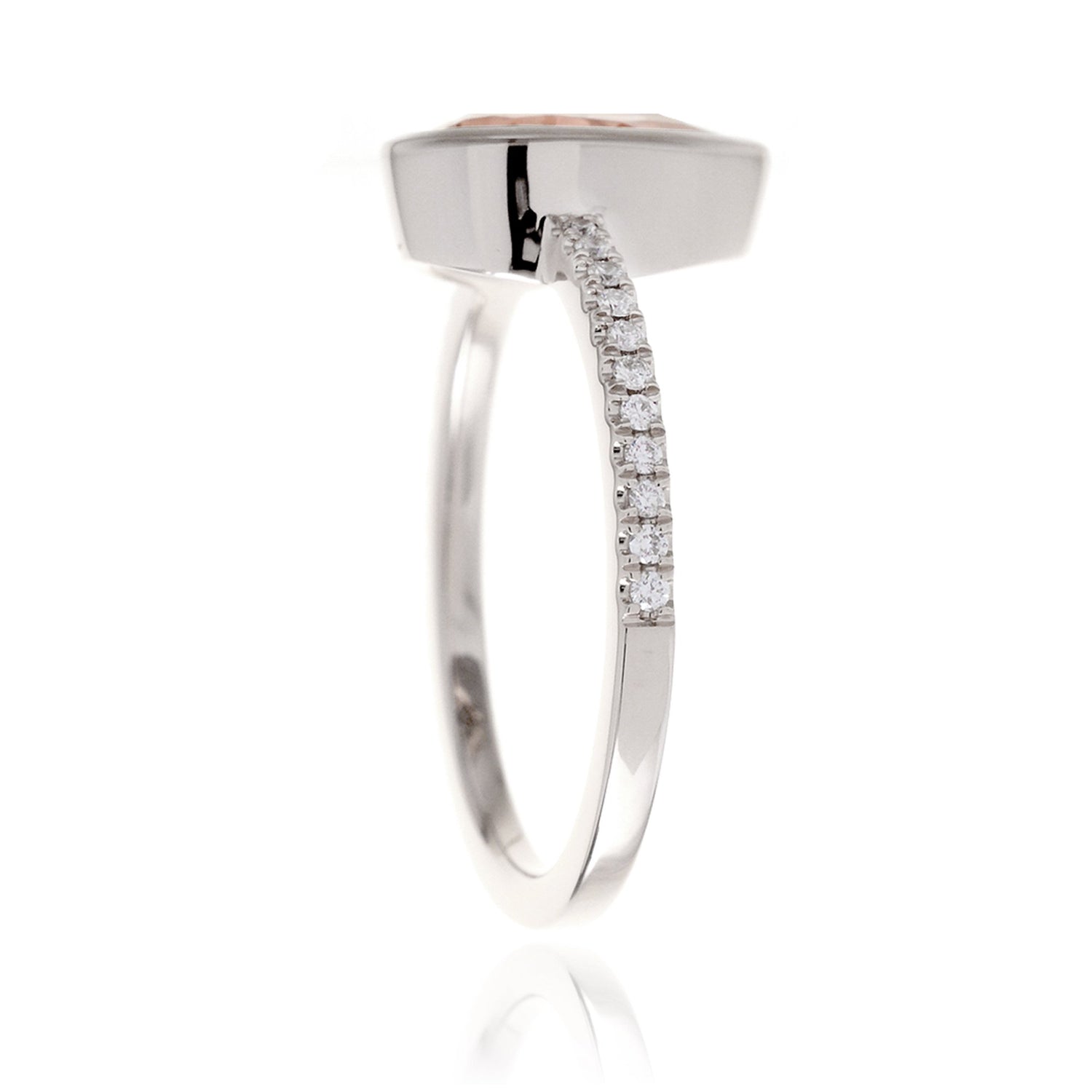The Beverly Pear Morganite