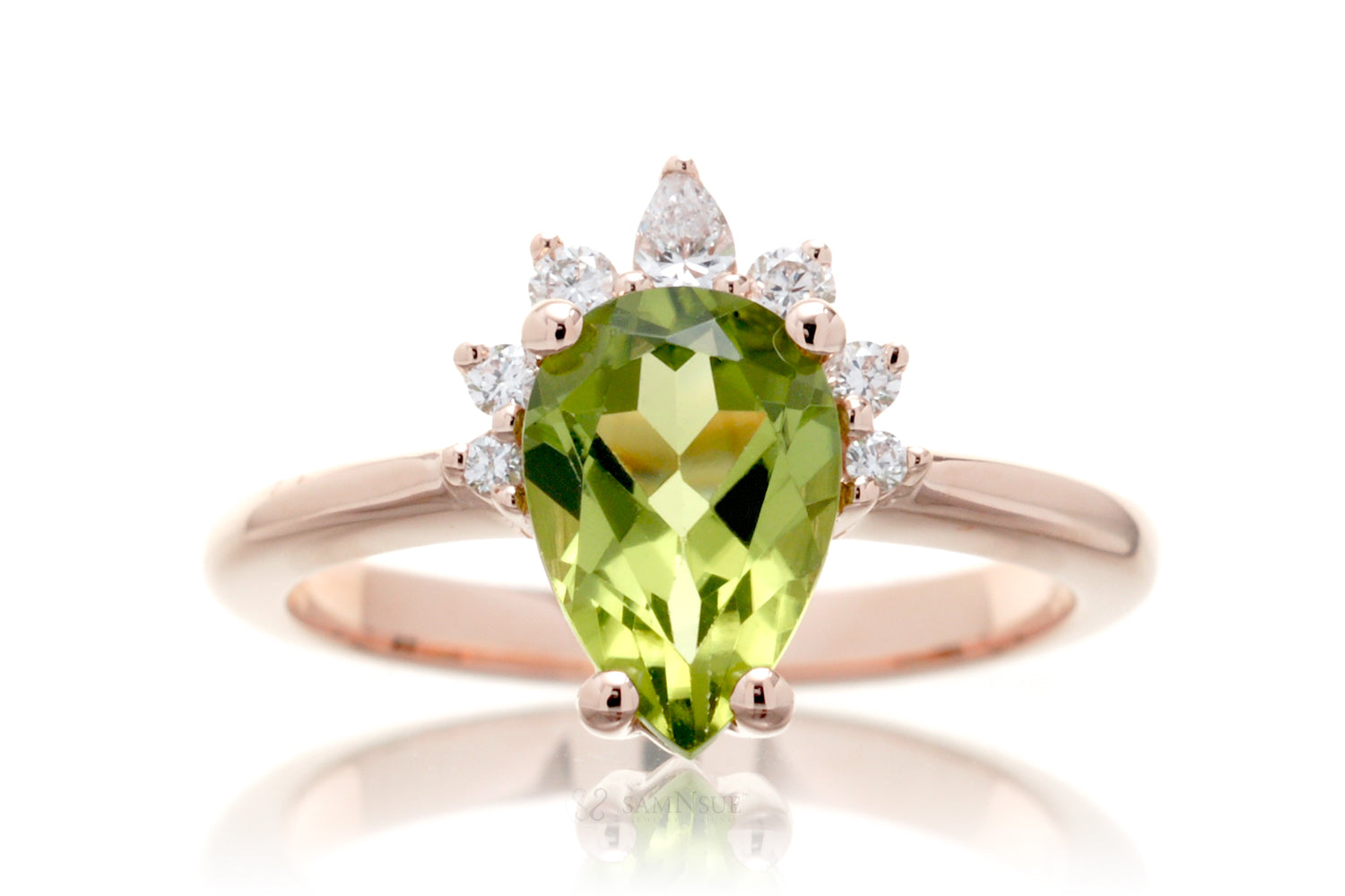 The Pacey Pear Peridot
