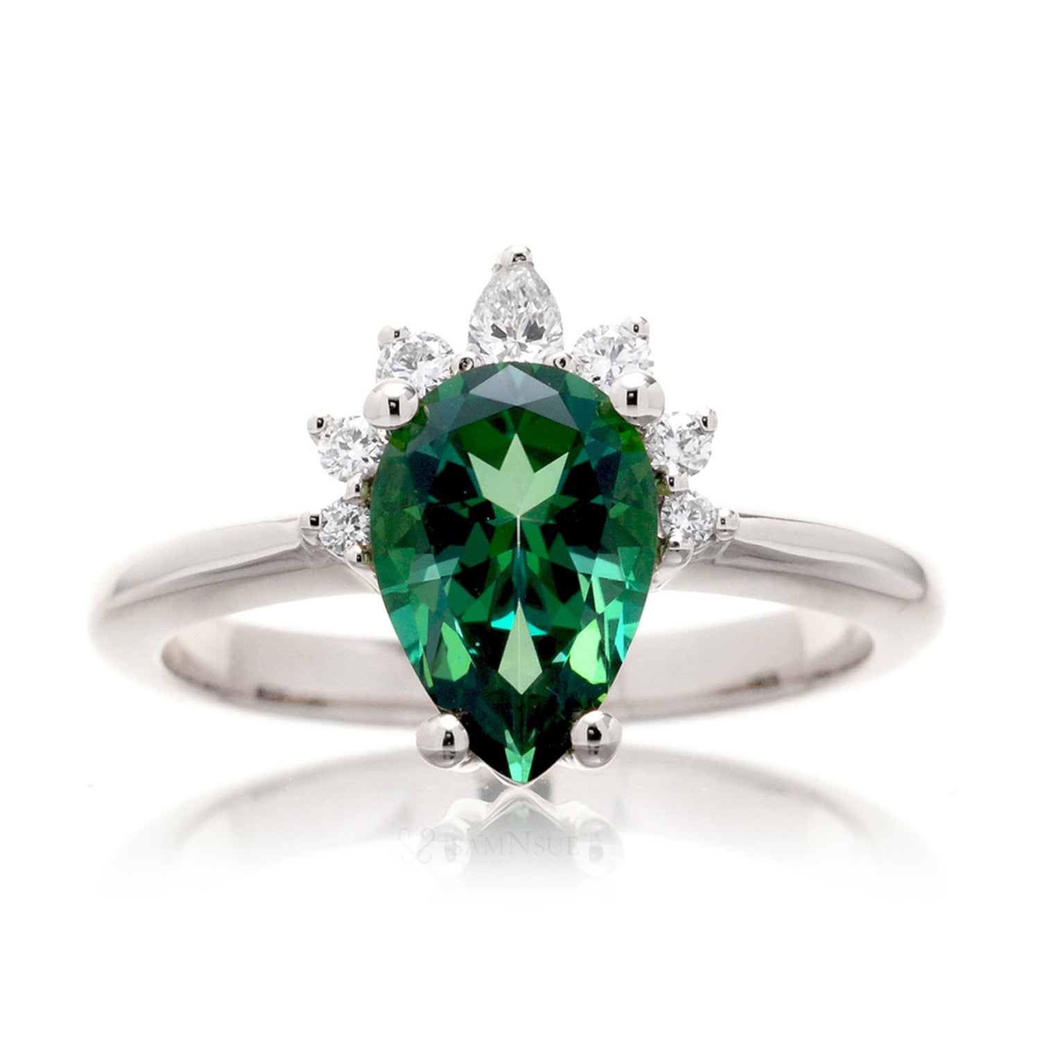 The Pacey Pear Rainforest Topaz