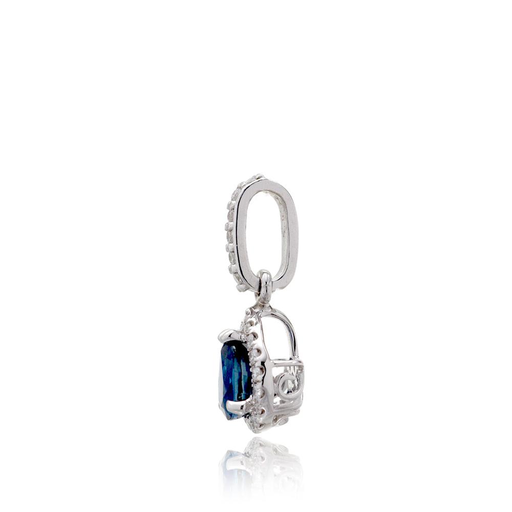 The Signature Pear Sapphire Pendant