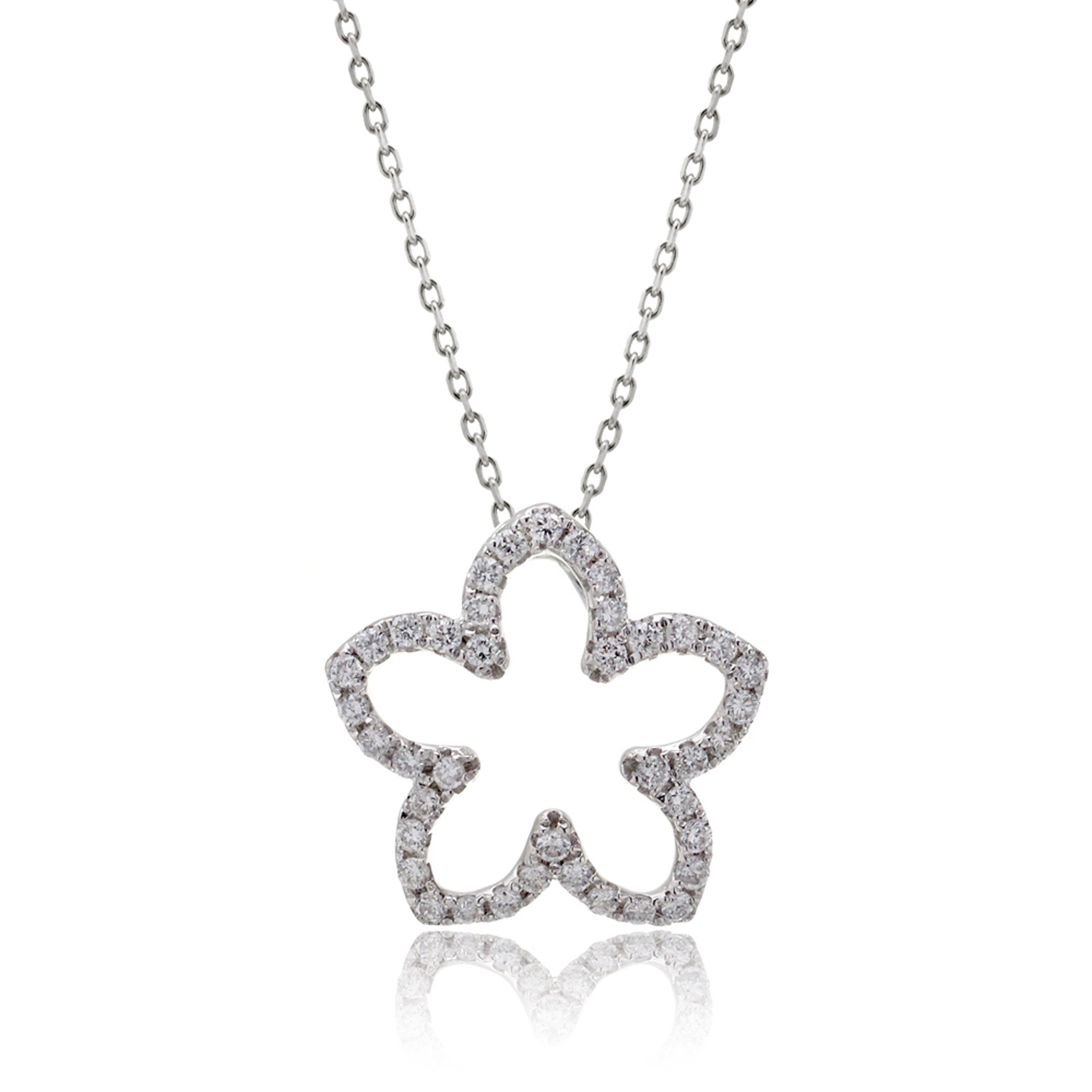 The Plumeria Diamond Pendant