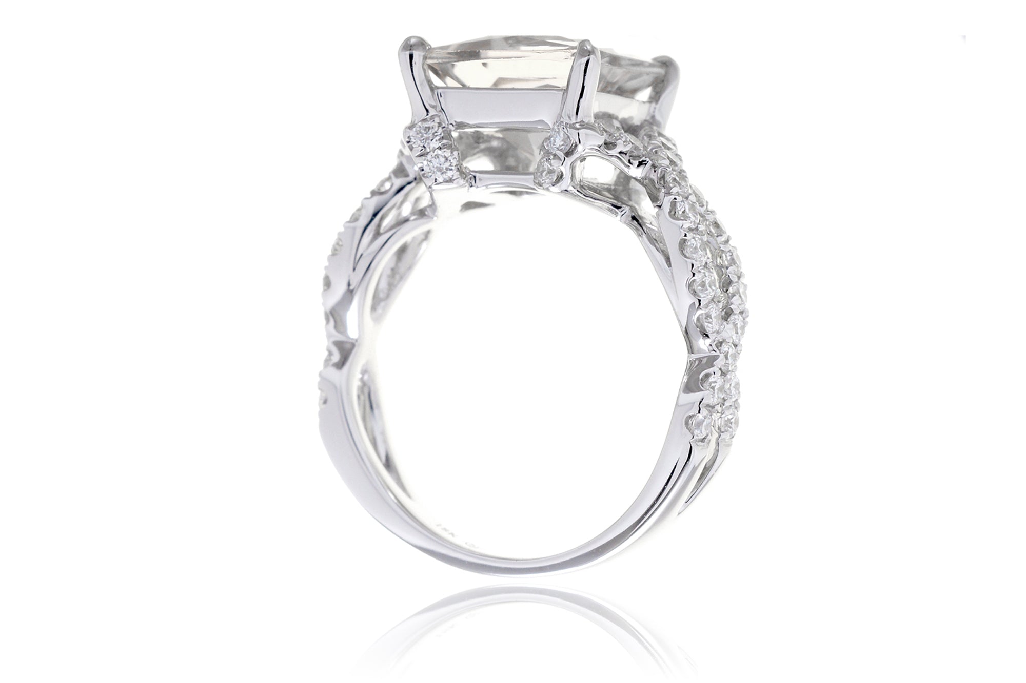 The Felicity Princess Moissanite Ring