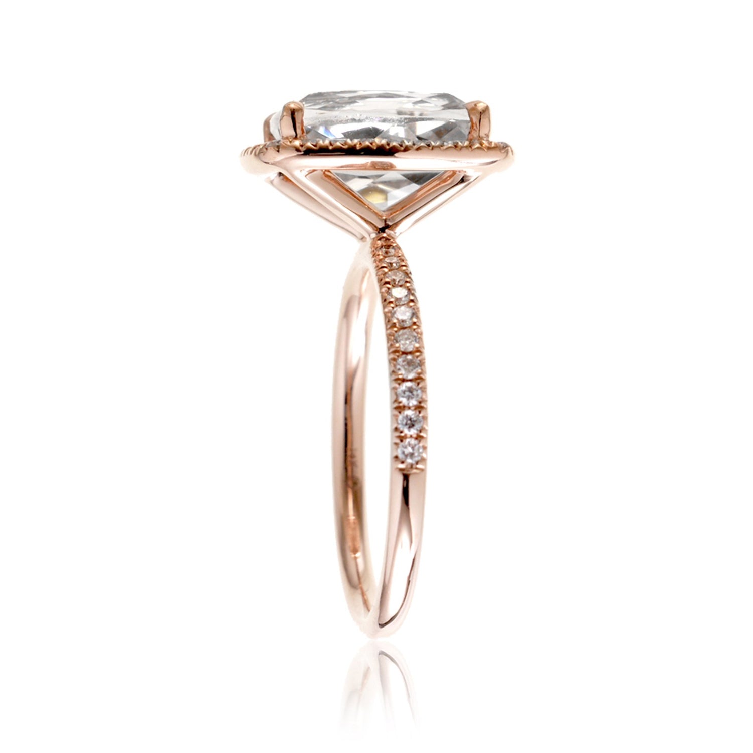 The Caitlin Radiant Moissanite