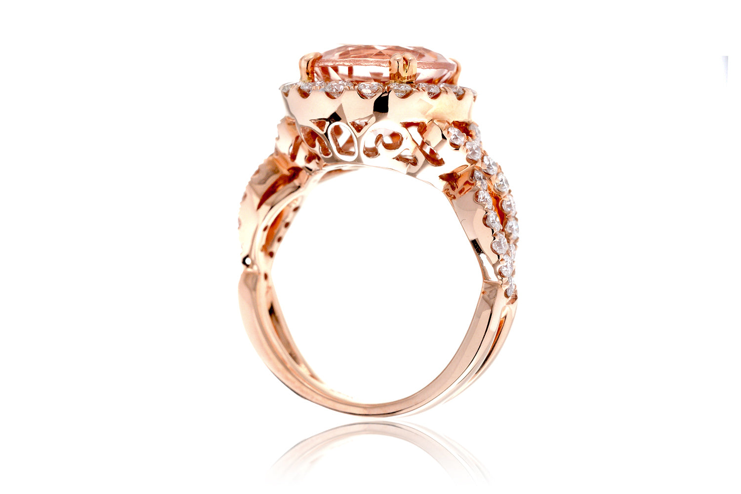 The Shelly Round Morganite