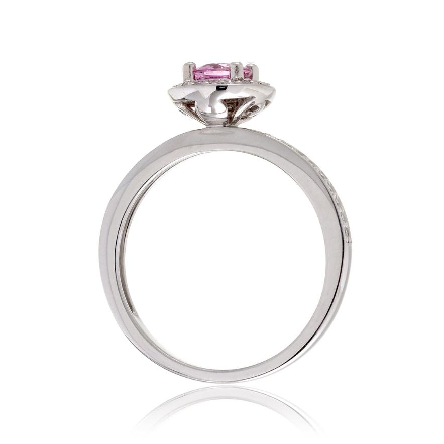 The Fleur De Lys Round Pink Sapphire (5mm)