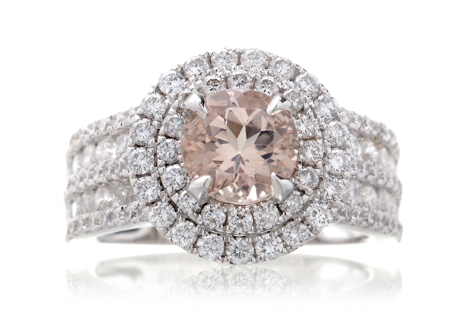 The Gertrude Round Morganite