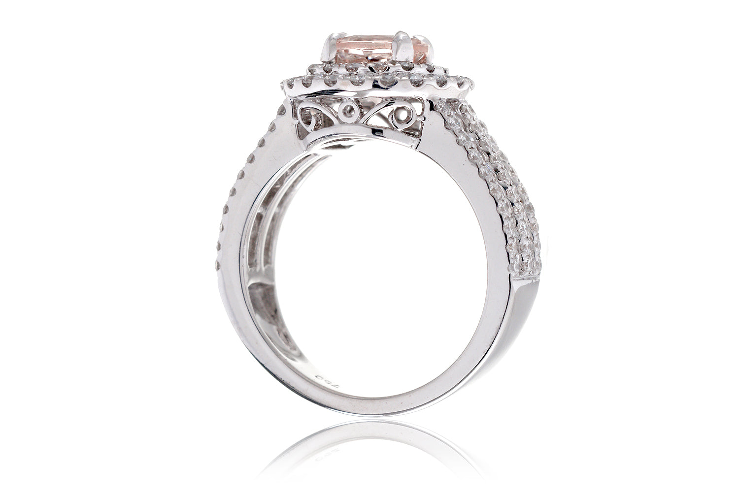 The Gertrude Round Morganite