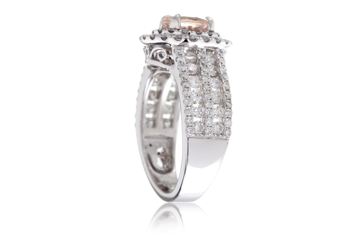 The Gertrude Round Morganite