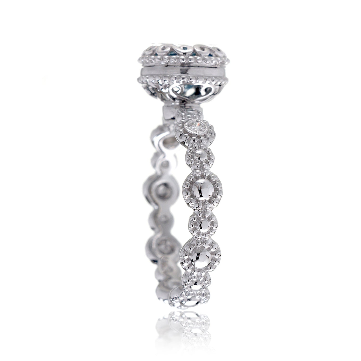 The Nilda Round Aquamarine