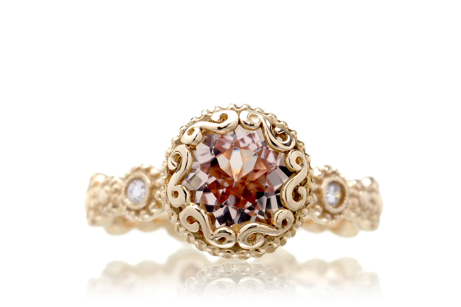 The Nilda Round Morganite