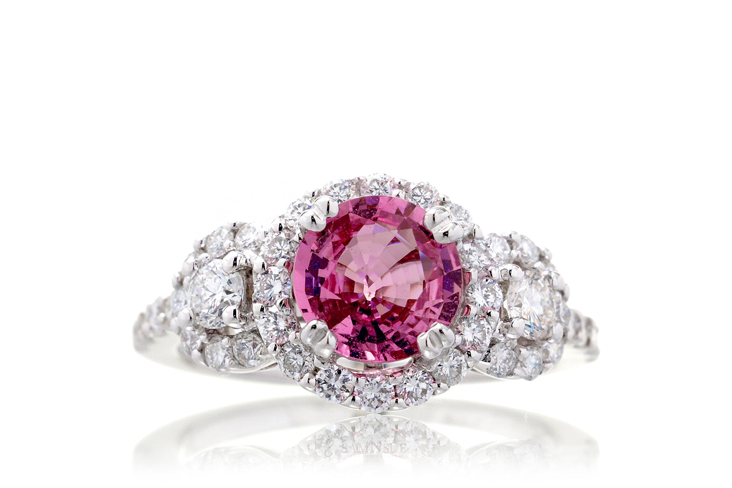 The Jennie Round Pink Sapphire (2.38 ct. tw.)