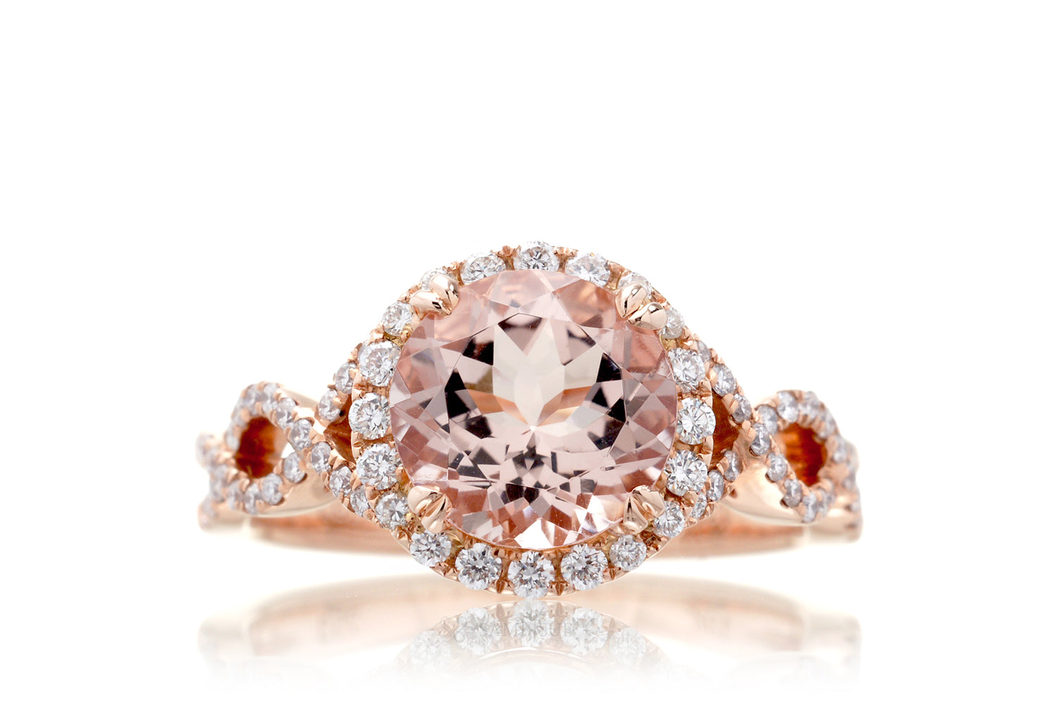 The Shelly Round Morganite