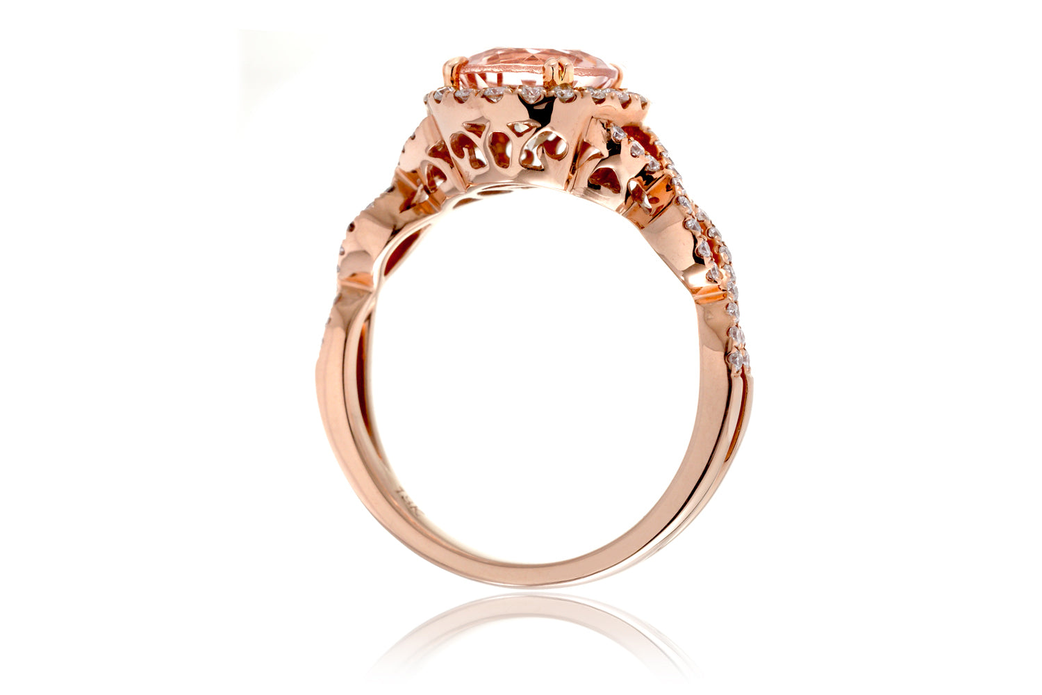 The Shelly Round Morganite