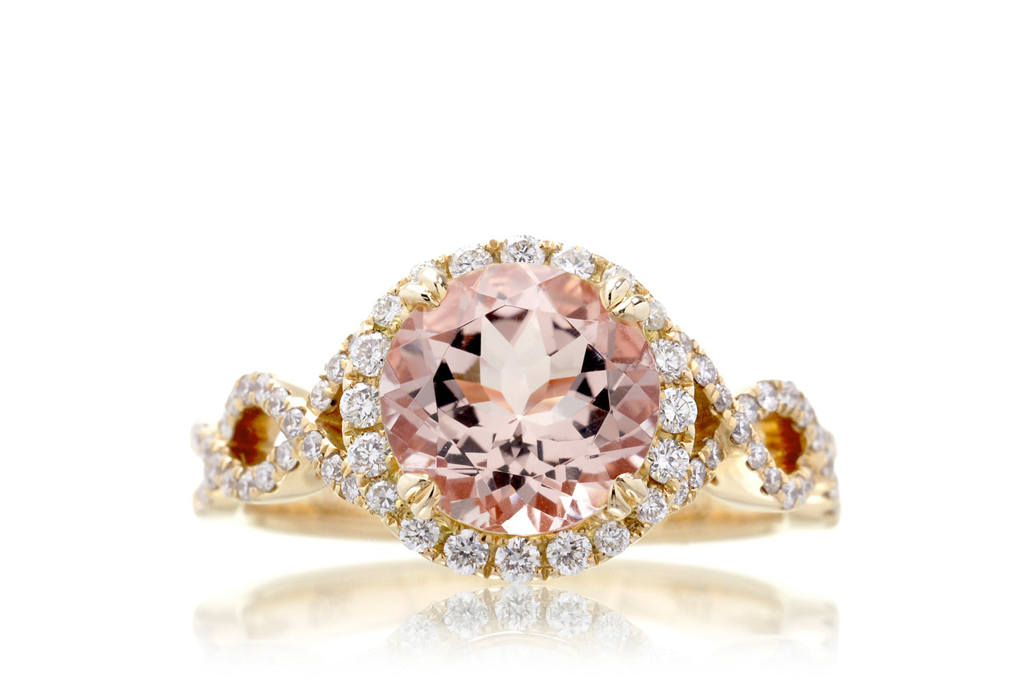 The Shelly Round Morganite