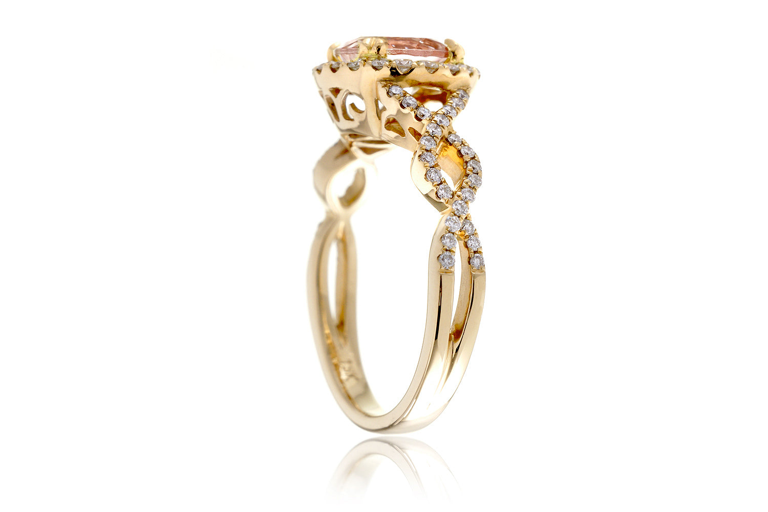 The Shelly Round Morganite