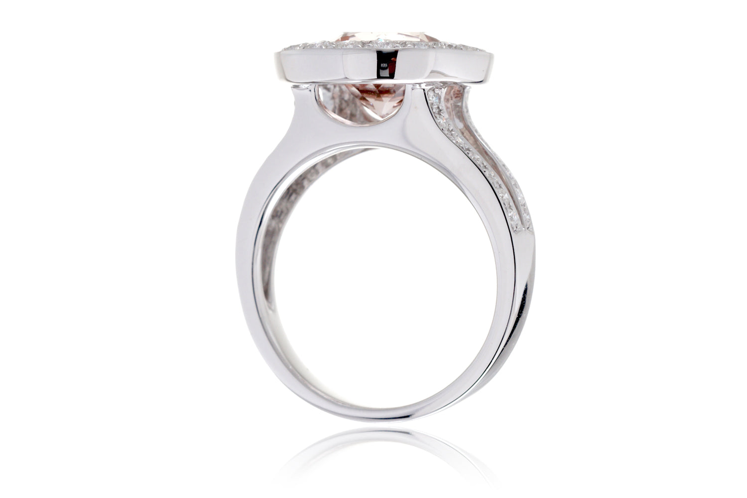 The Effie Round Morganite (9mm)