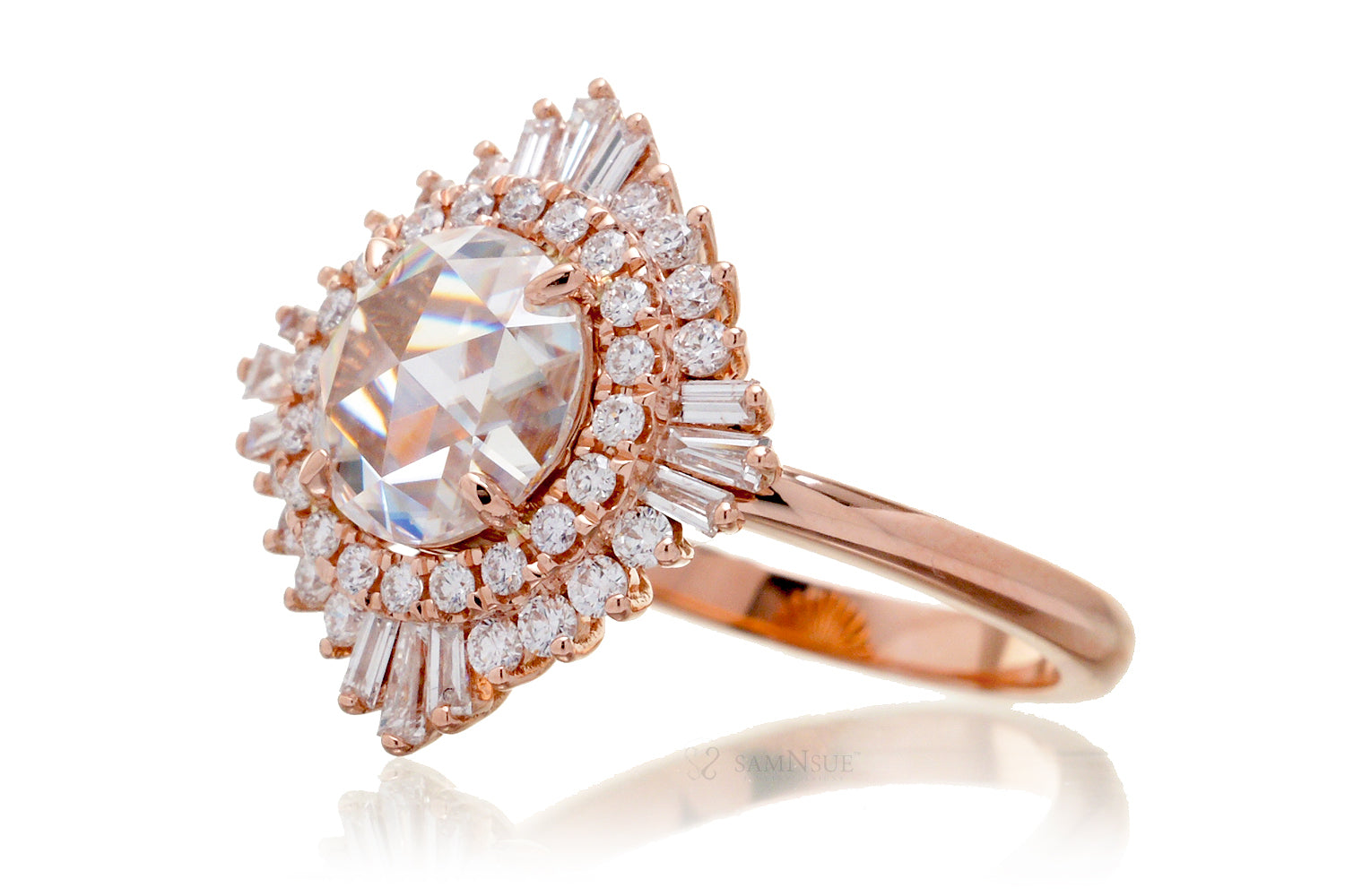 The Sonia Rose Cut Moissanite