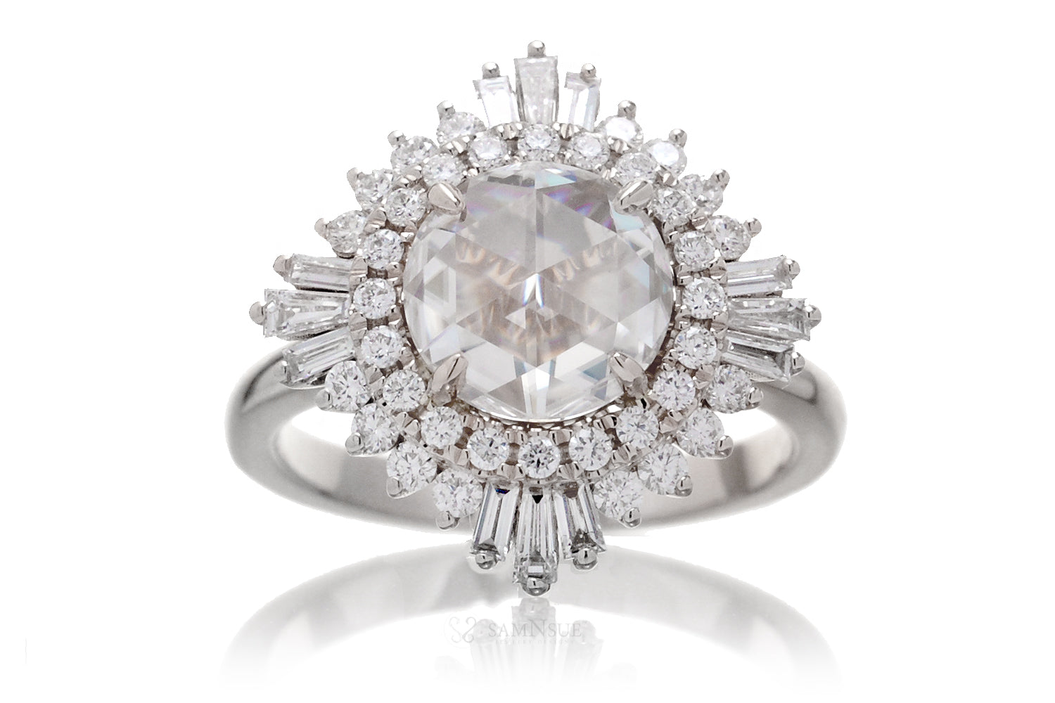 The Sonia Rose Cut Moissanite