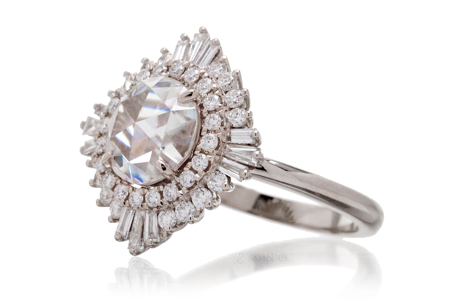 The Sonia Rose Cut Moissanite