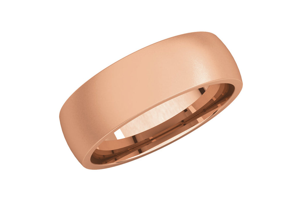 The Classic Dome 6mm Band