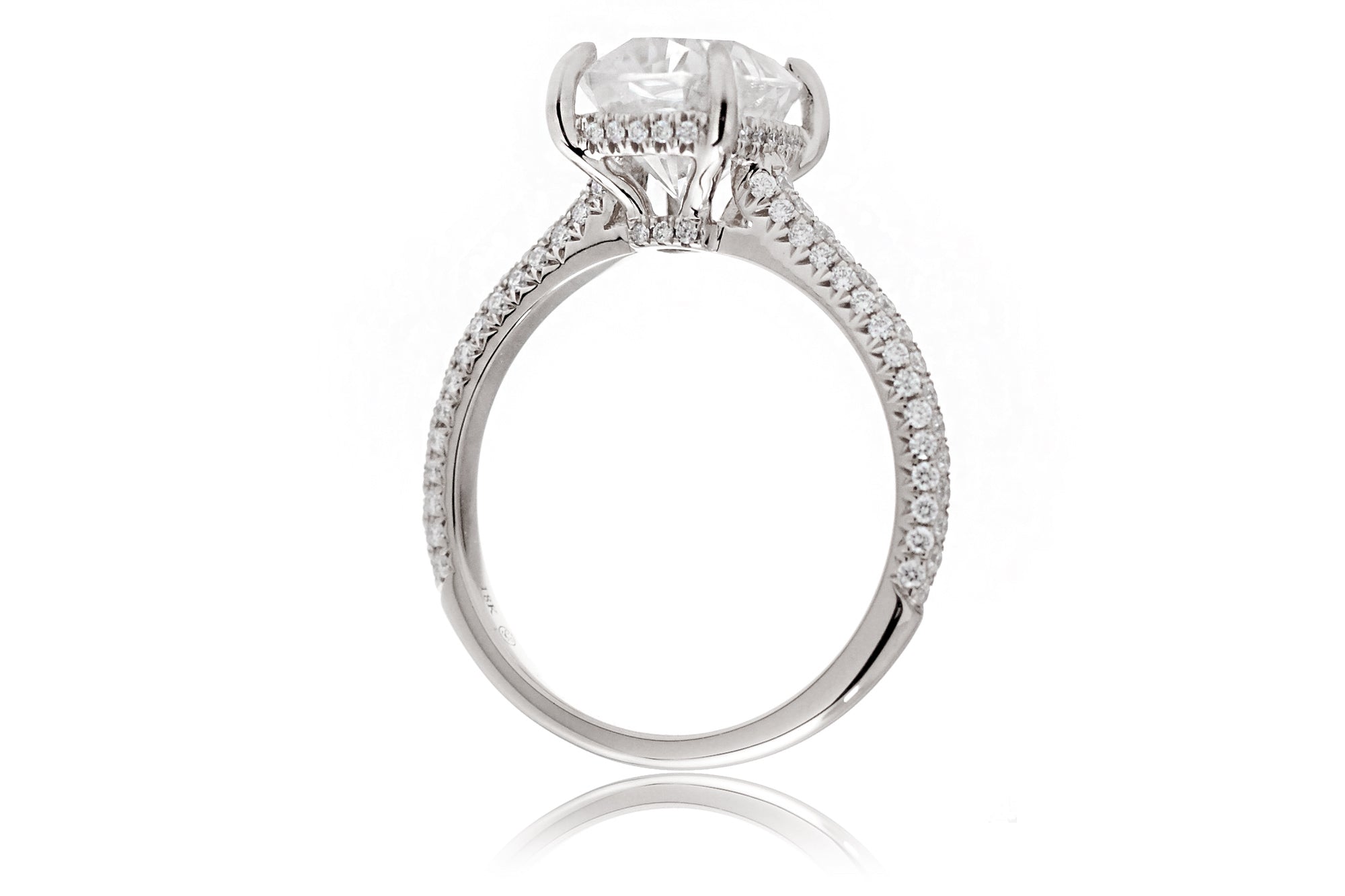 The Starlight Cushion Moissanite Ring