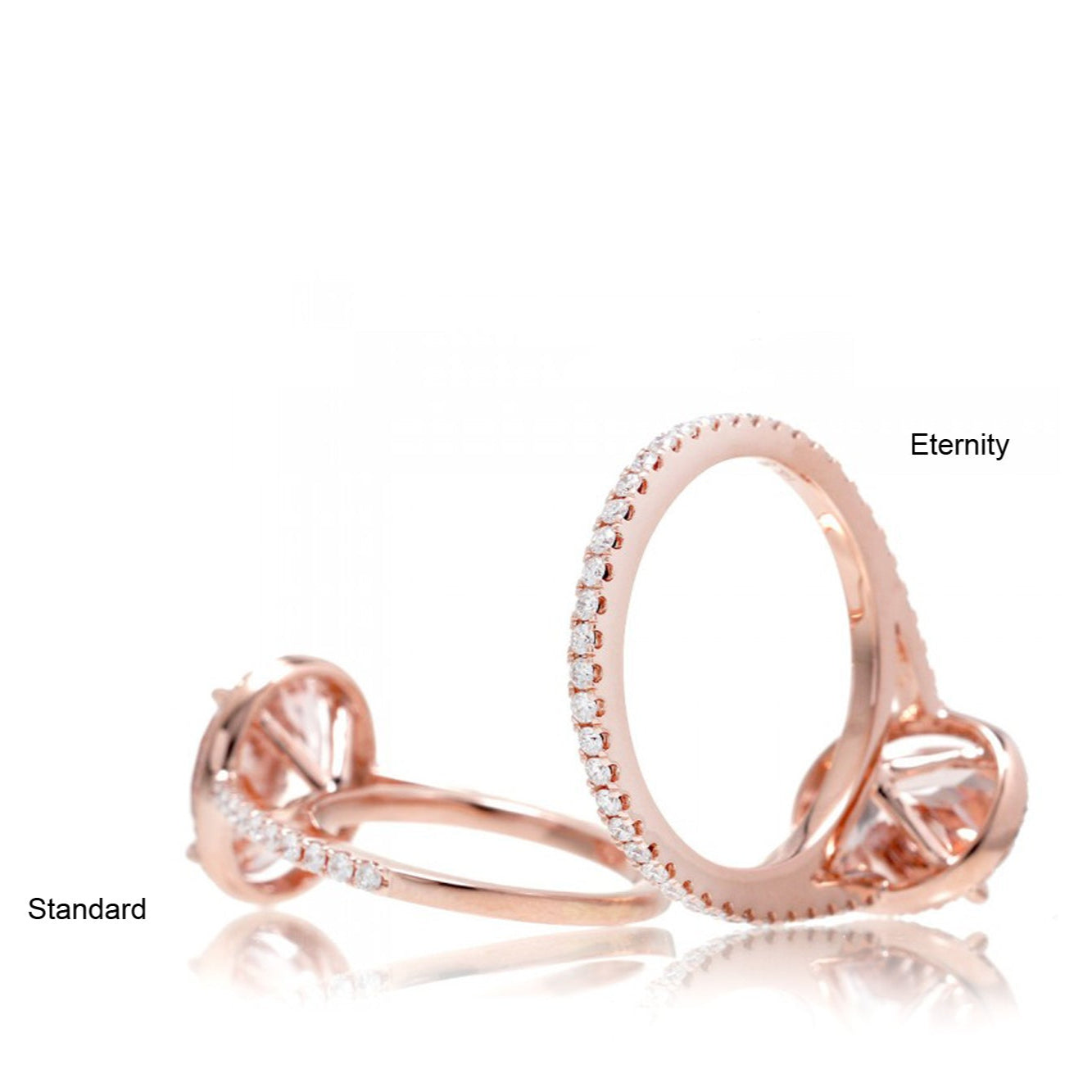 The Steffy Oval Morganite Ring