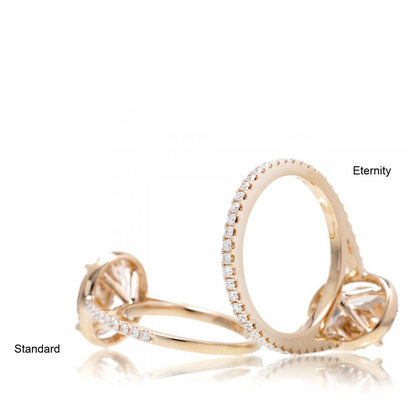 The Steffy Oval Morganite Ring