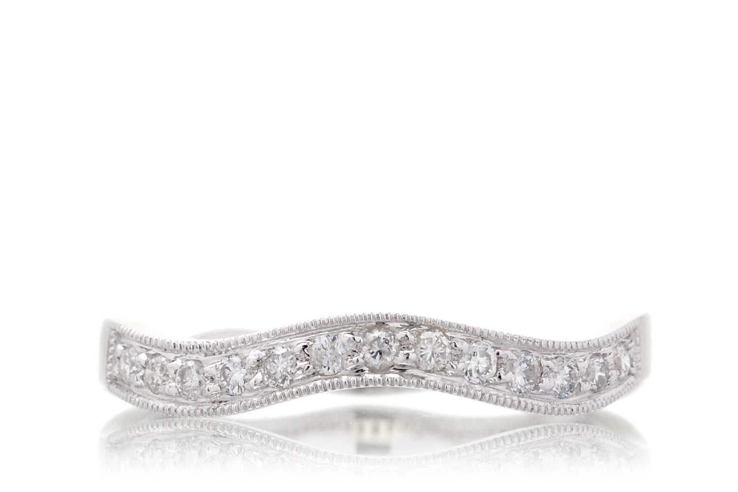 The Curly Diamond Ring