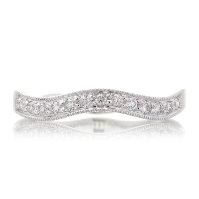 The Curly Diamond Ring